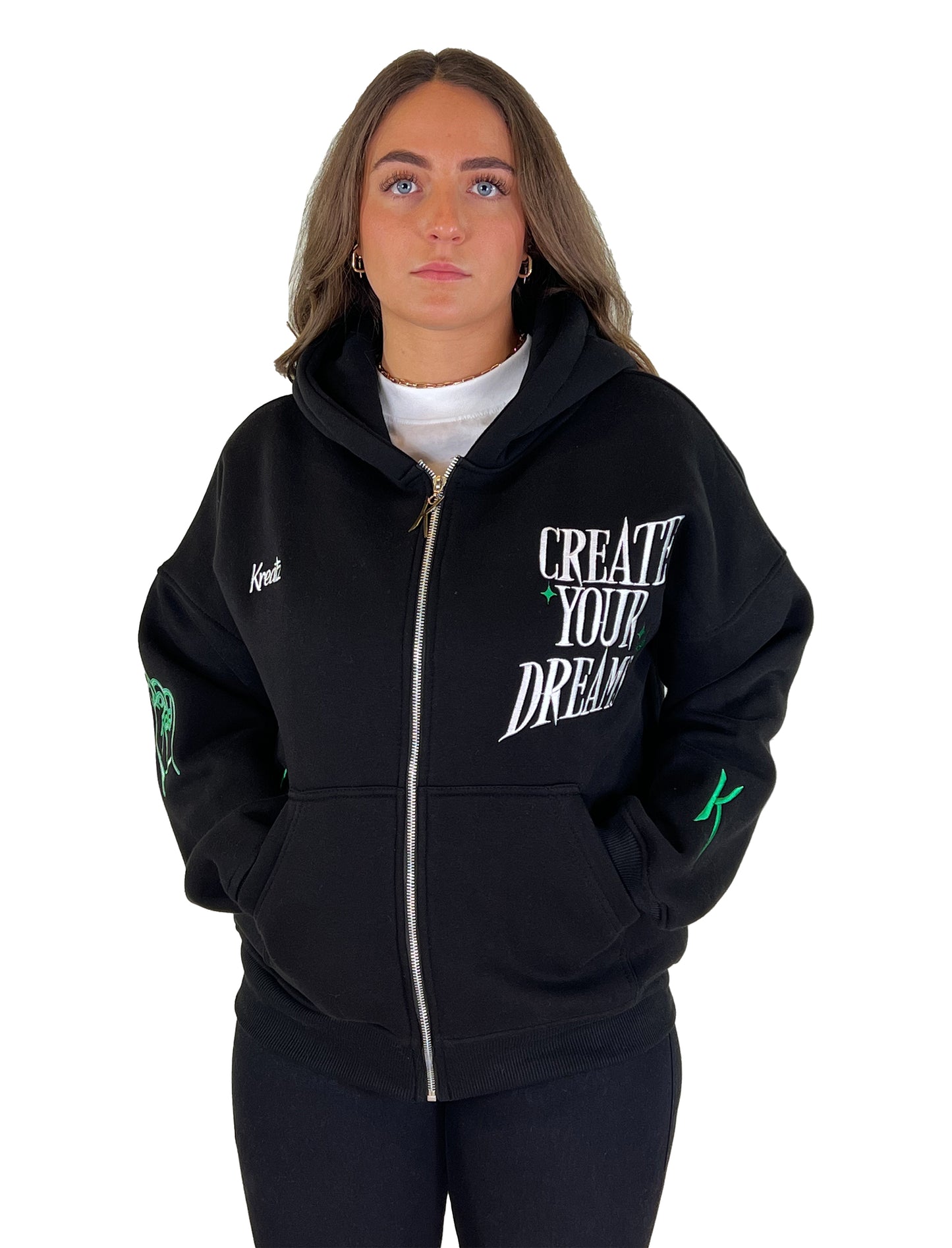 Create Your Dreams Zip Hoodie