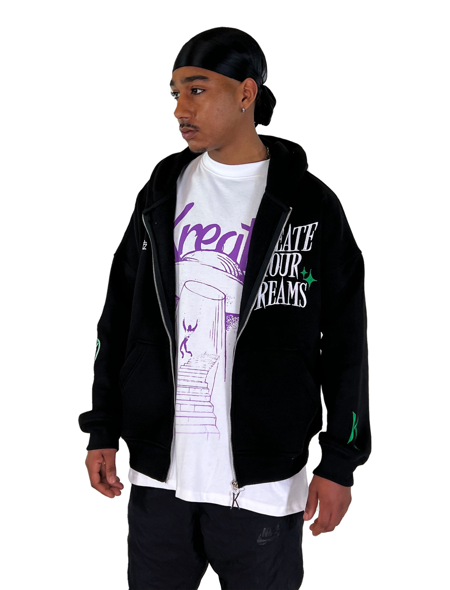 Create Your Dreams Zip Hoodie